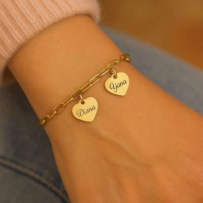 Éternia™ | Bracelet Personnalisé pour Vos Liens Chers