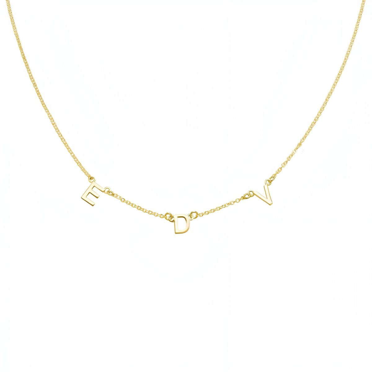 Aurélya™ | Collier avec Initiales Personnalisées