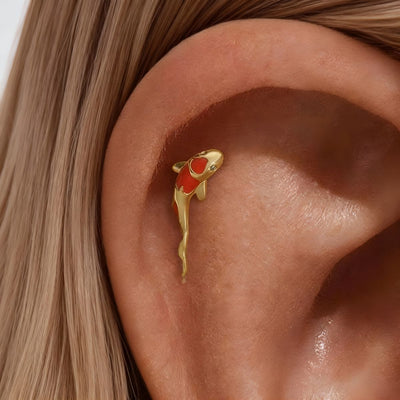 Koïra™ | Boucles d’Oreilles Poisson Koi