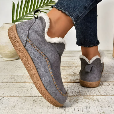 Myrtille™ | Chaussons en Peluche d’Hiver