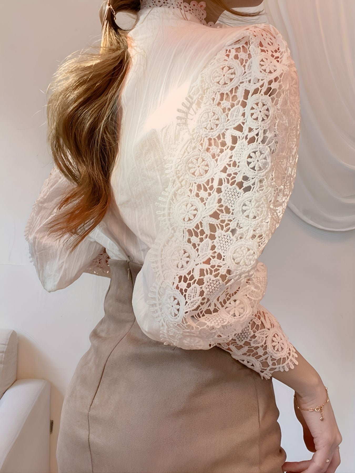 Colombe™ | Blouse Victorienne