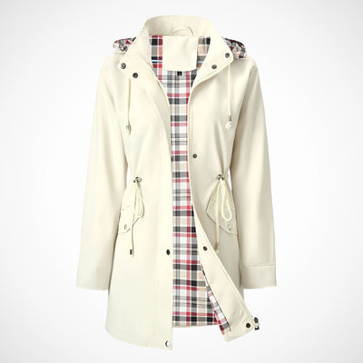 Iris™ | Veste Imperméable à Carreaux