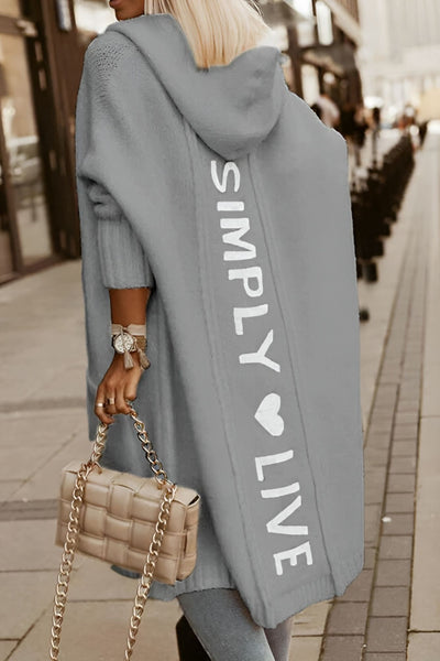 Ambroisine™ | Long Cardigan en Maille