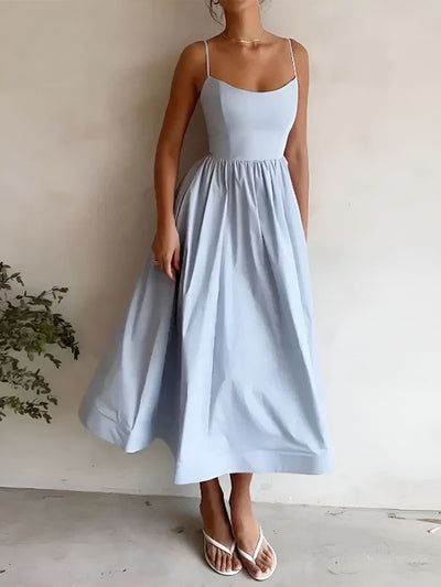 Maïlys™ | Robe à Bretelles Spaghetti