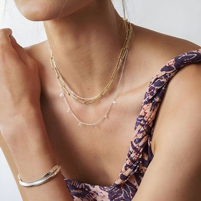 Aurélya™ | Collier avec Initiales Personnalisées