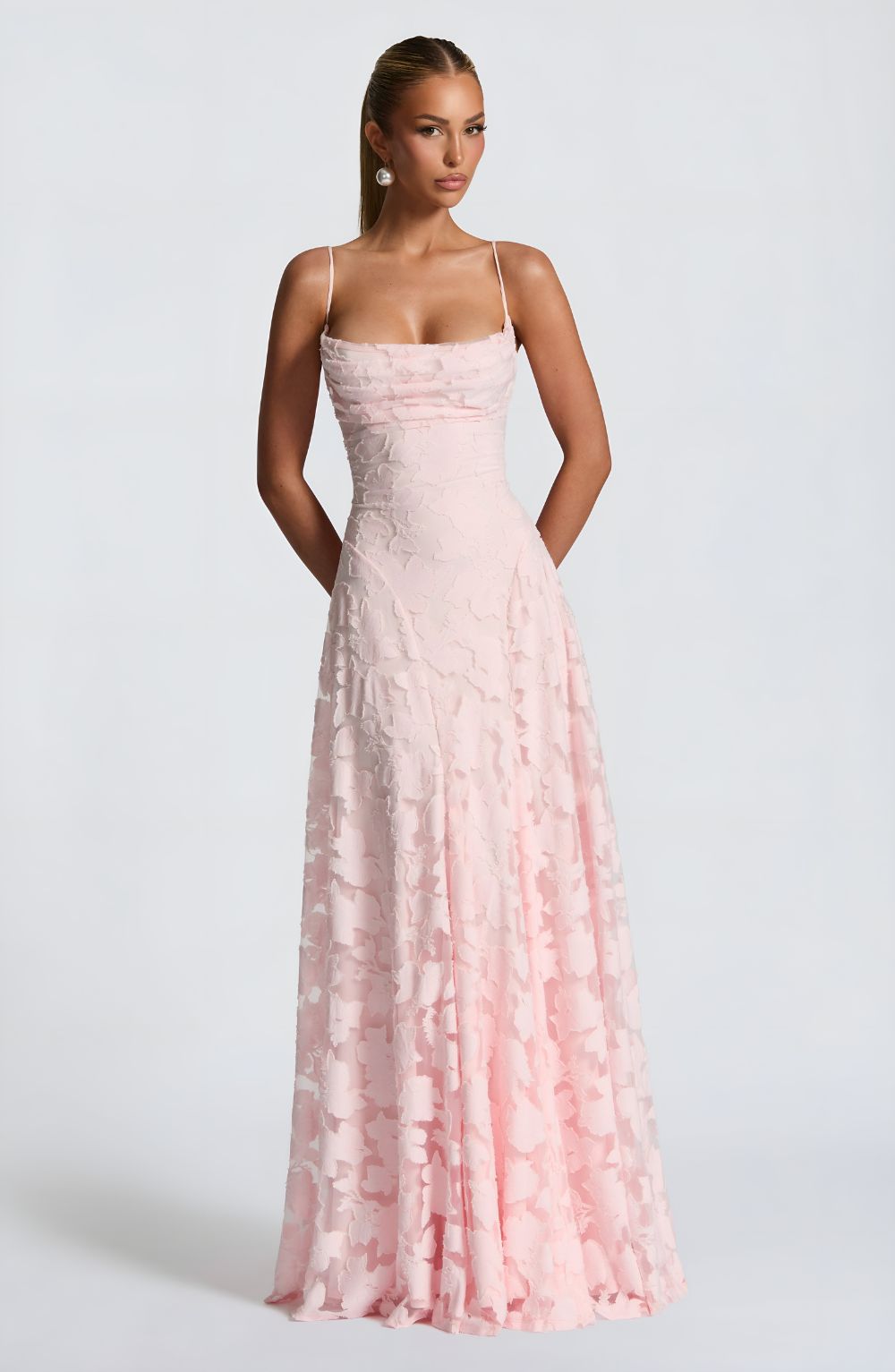 Émilie™ | Robe longue à Corset en Dentelle