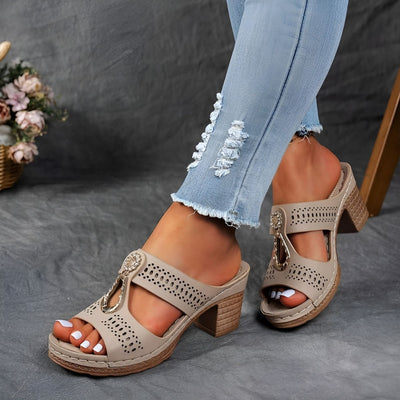 Mathilde™ | Sandales Orthopédiques Chic et Confortables