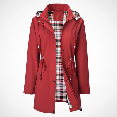 Iris™ | Veste Imperméable à Carreaux