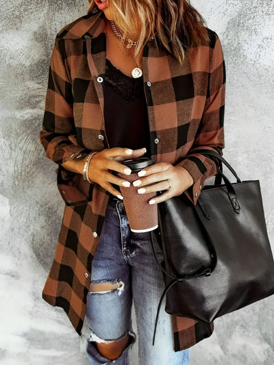 Manon™ | Chemise à Carreaux