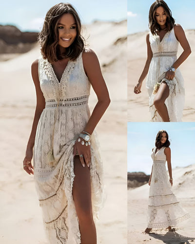 Justine™ | Robe Élégante de Style Bohème