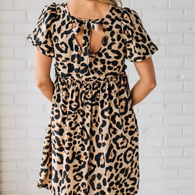 Léora™ | Robe à Imprimé Léopard