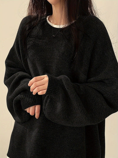 Noémie™ | Pull décontracté à Col Rond