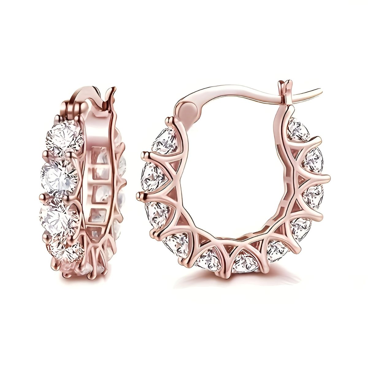 Gaëlle™ | Boucles d'oreilles Élégantes Ornées de Zircone