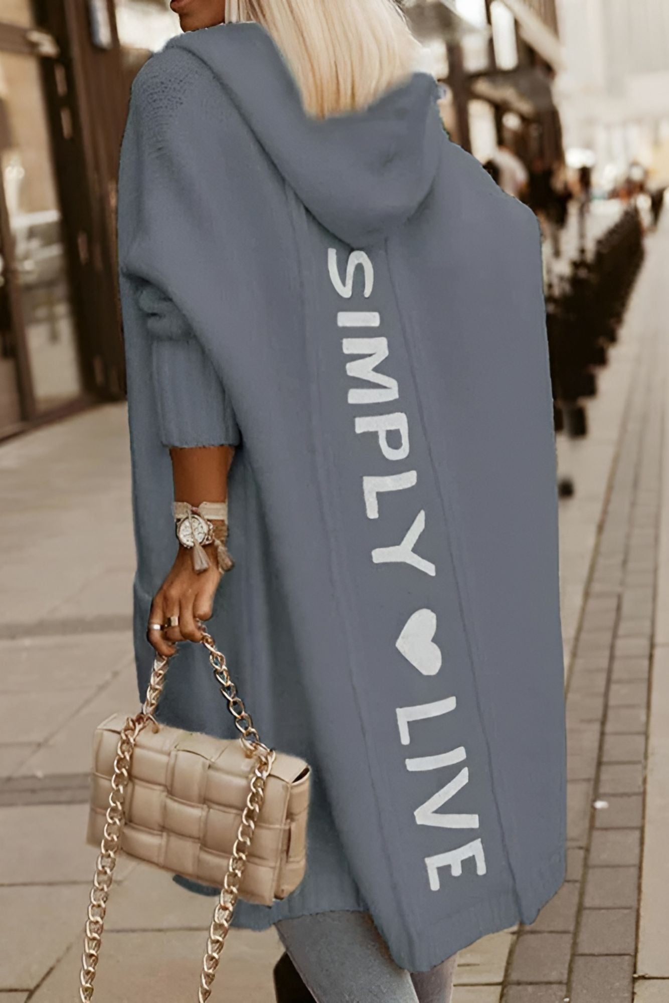 Ambroisine™ | Long Cardigan en Maille
