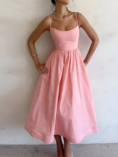 Maïlys™ | Robe à Bretelles Spaghetti