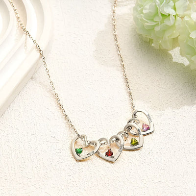 Coeurlien™ | Collier Personnalisé pour Maman & Mamie