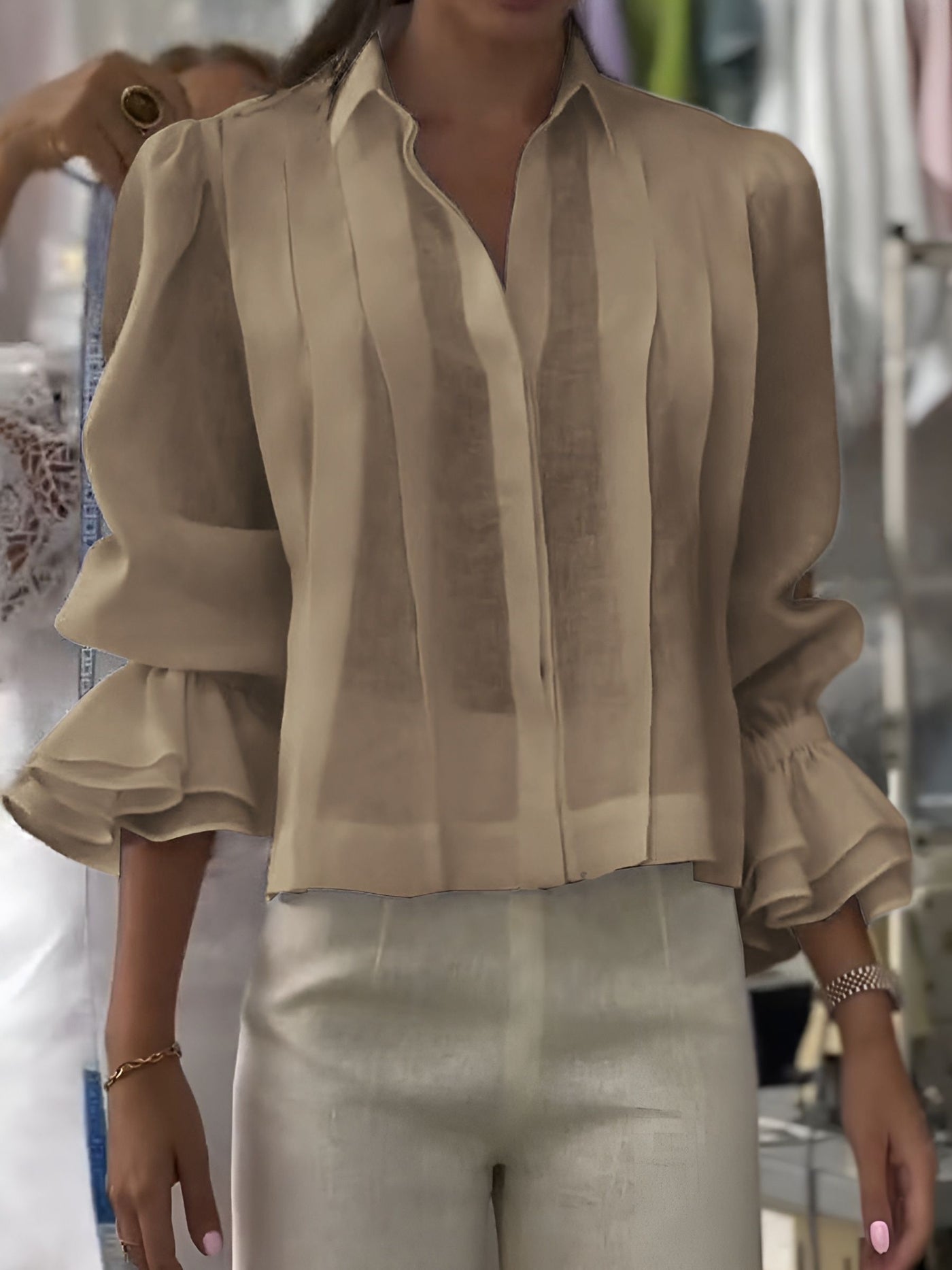 Véra™ | Blouse à Revers