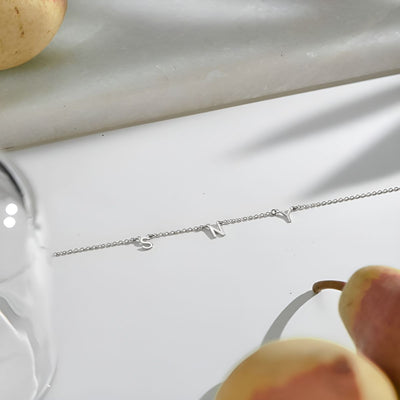 Aurélya™ | Collier avec Initiales Personnalisées