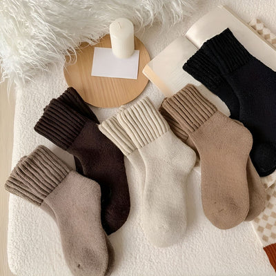 Chaudouce™ | Lot de 5 paires de Chaussettes Teddy
