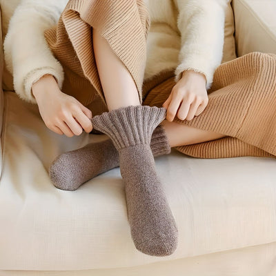 Chaudouce™ | Lot de 5 paires de Chaussettes Teddy
