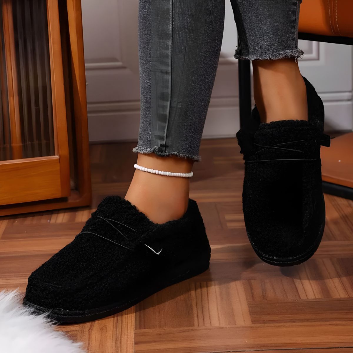 Justina™ | Chaussons Chauds et Confortables