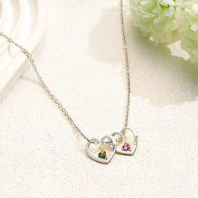 Coeurlien™ | Collier Personnalisé pour Maman & Mamie