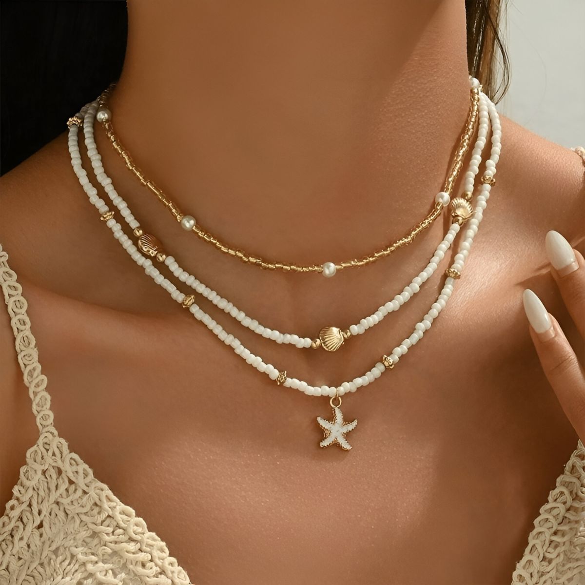 Maïa™ | Collier à 3 Rangs