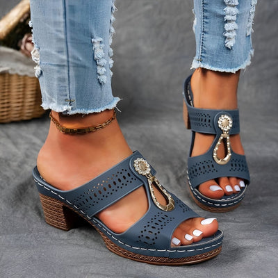 Mathilde™ | Sandales Orthopédiques Chic et Confortables