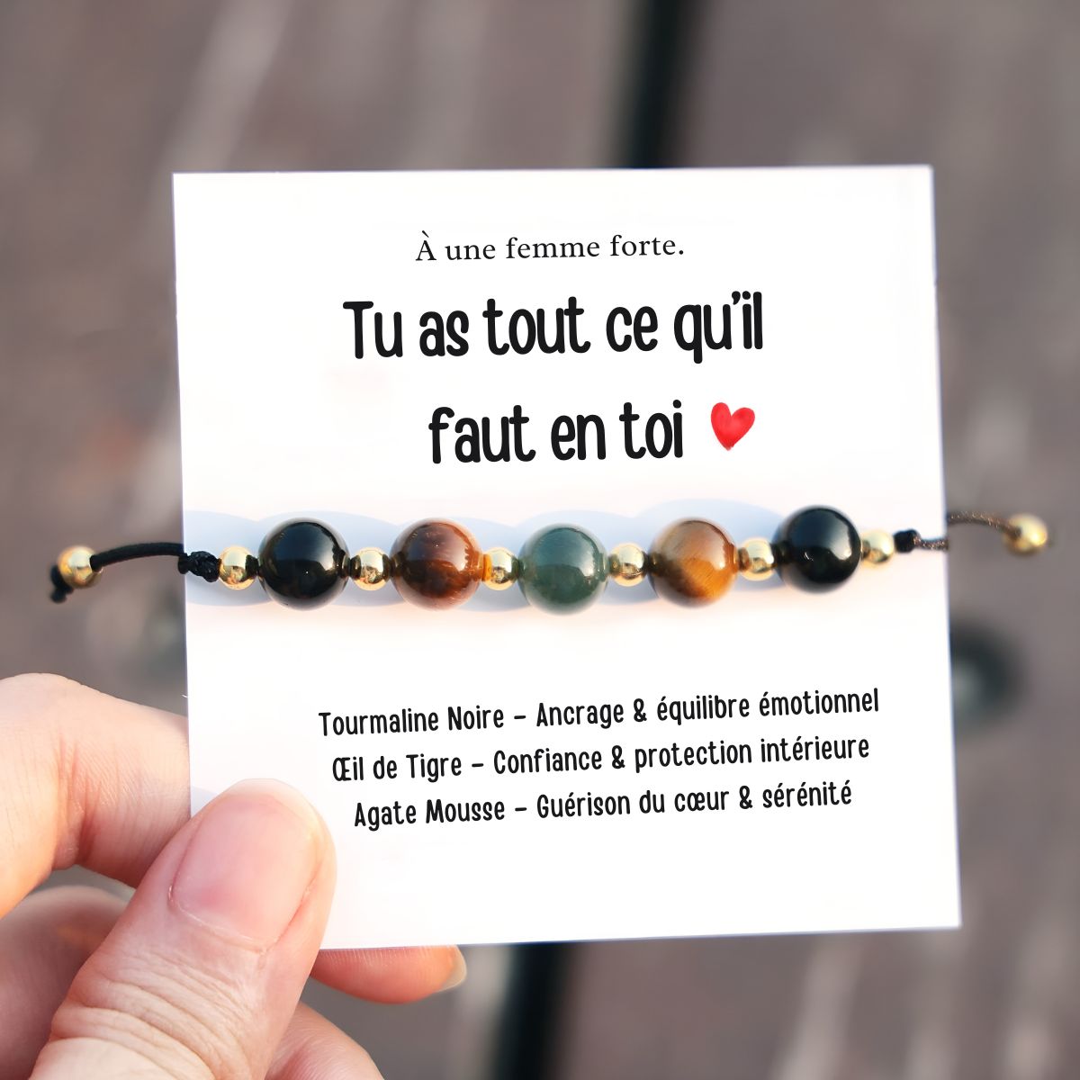 Âmeforte™ | Bracelet de Courage et d’Amitié