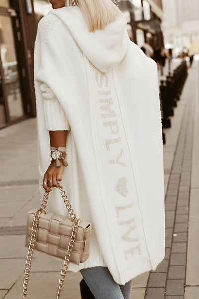 Ambroisine™ | Long Cardigan en Maille