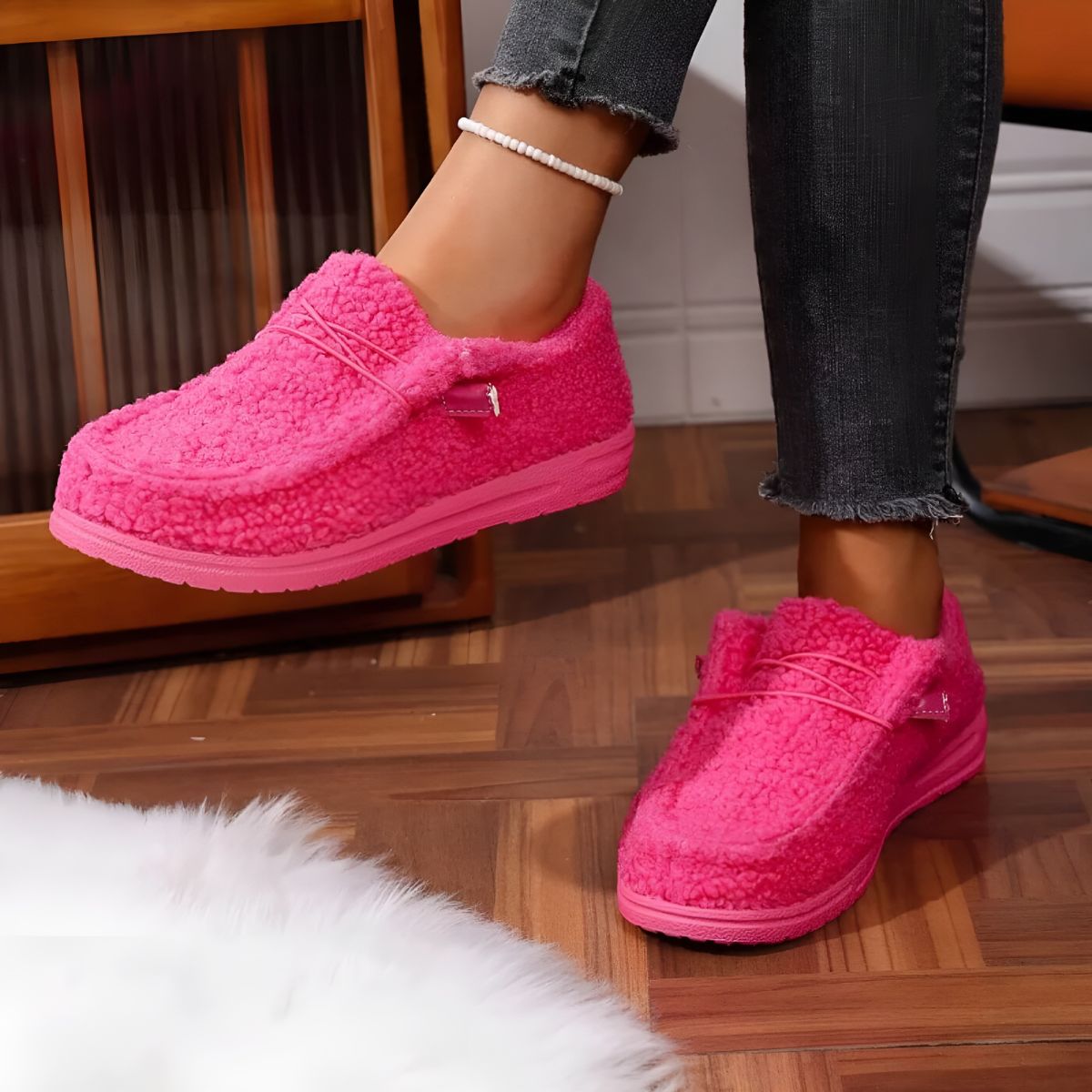 Justina™ | Chaussons Chauds et Confortables