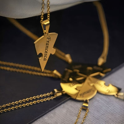 Unisson™ | Collier Puzzle Cœur