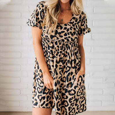 Léora™ | Robe à Imprimé Léopard