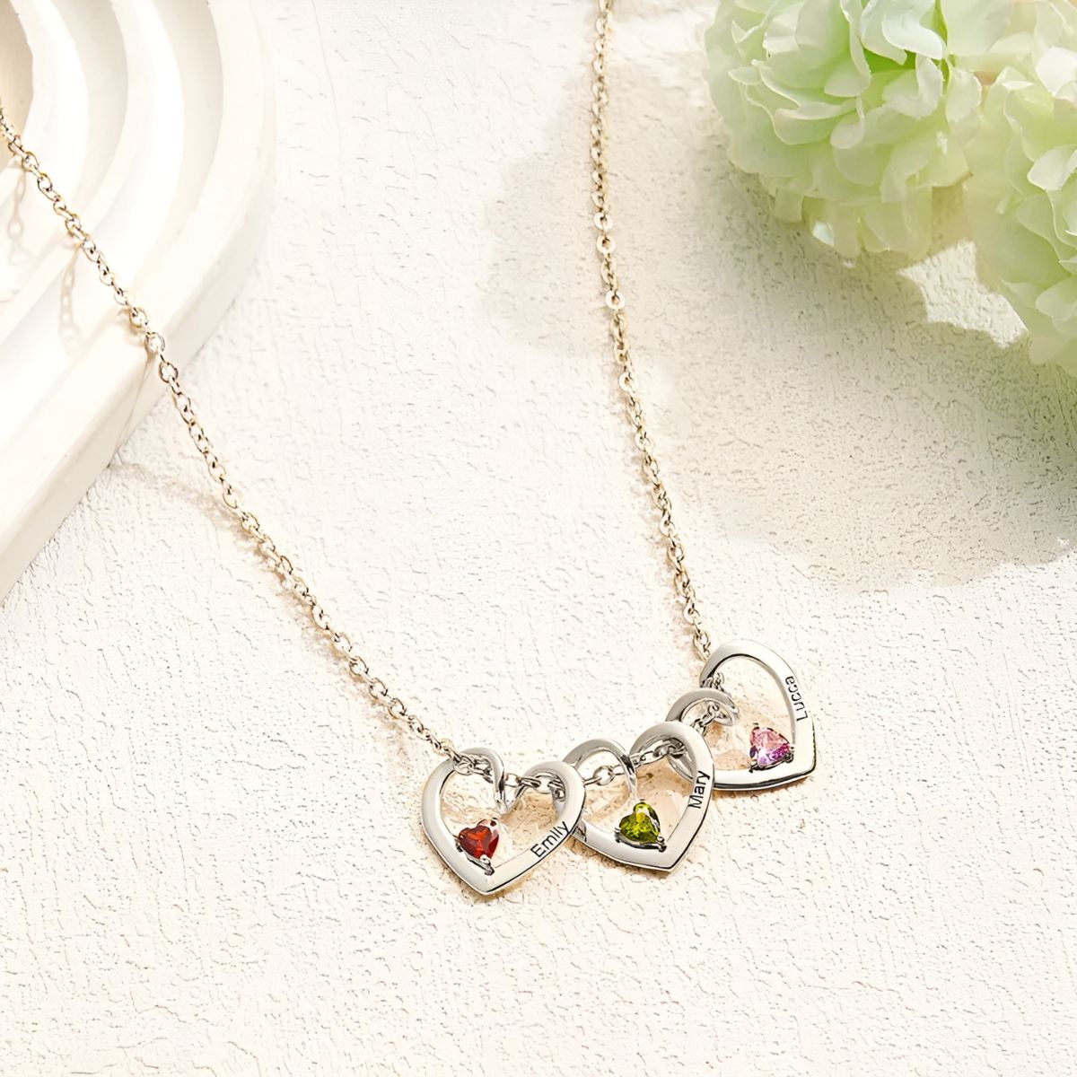 Coeurlien™ | Collier Personnalisé pour Maman & Mamie