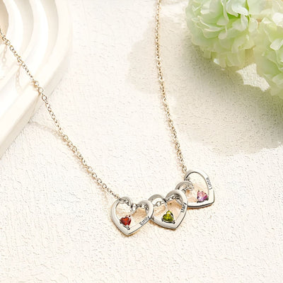 Coeurlien™ | Collier Personnalisé pour Maman & Mamie