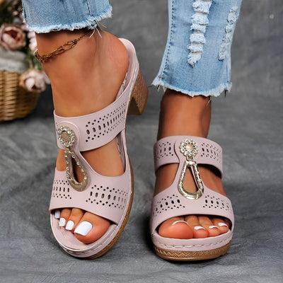 Mathilde™ | Sandales Orthopédiques Chic et Confortables