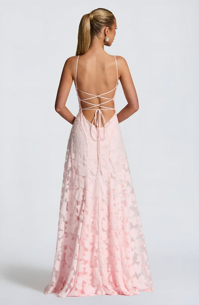 Émilie™ | Robe longue à Corset en Dentelle
