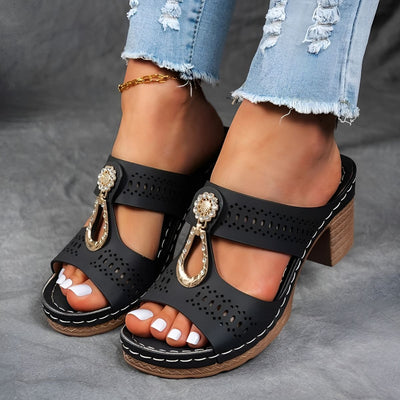 Mathilde™ | Sandales Orthopédiques Chic et Confortables