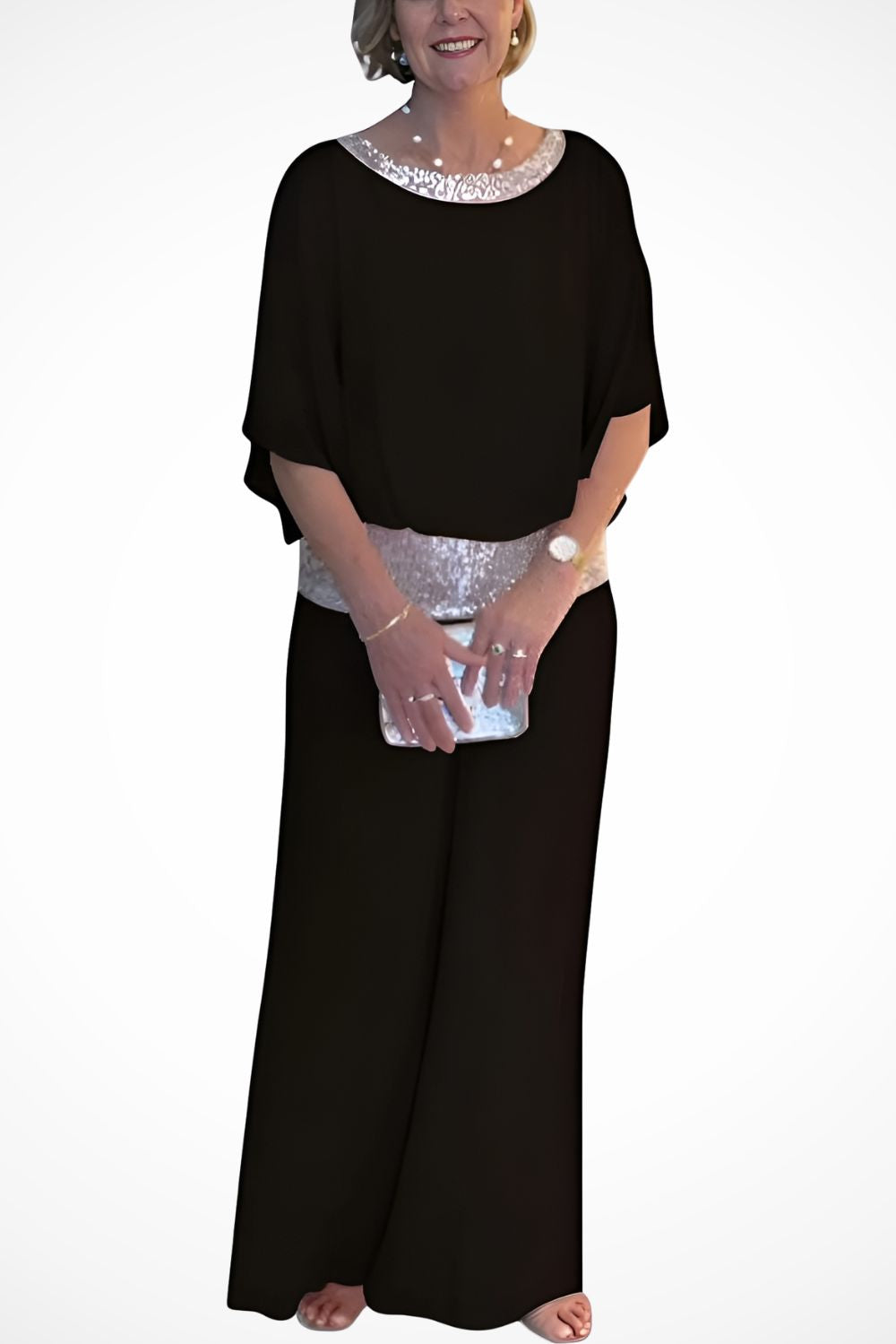 Clémentine™ | Ensemble Élégant en Mousseline de Soie