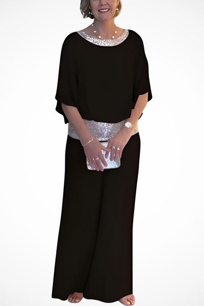 Clémentine™ | Ensemble Élégant en Mousseline de Soie