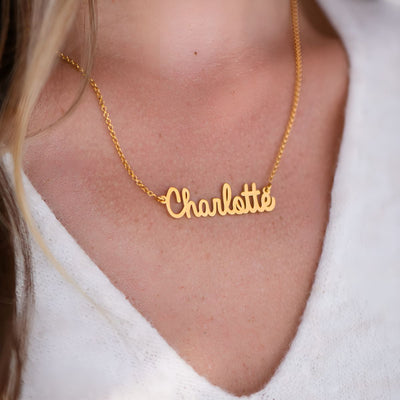 Coeurlia™ | Collier personnalisé fait main avec prénom