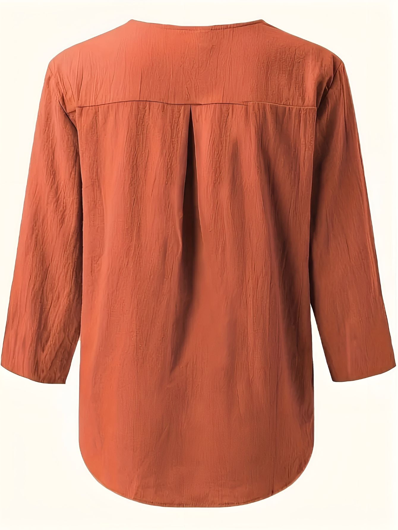 Minda™ | Blouse en Coton et Lin