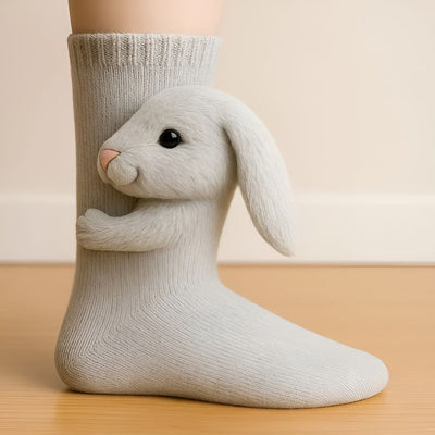 DouxPattes™ | Chaussettes Confortables à Motifs Animaux