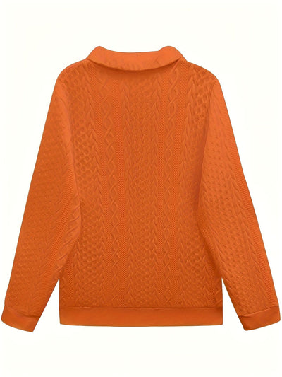 Belle™ | Pull avec Texture Tricotée Tendance