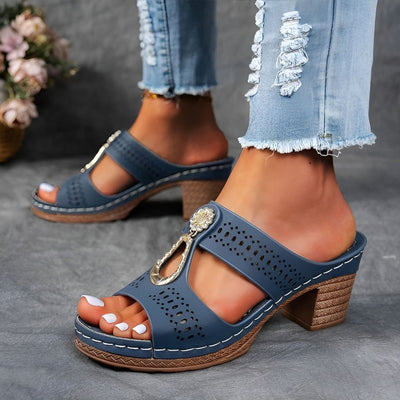 Mathilde™ | Sandales Orthopédiques Chic et Confortables