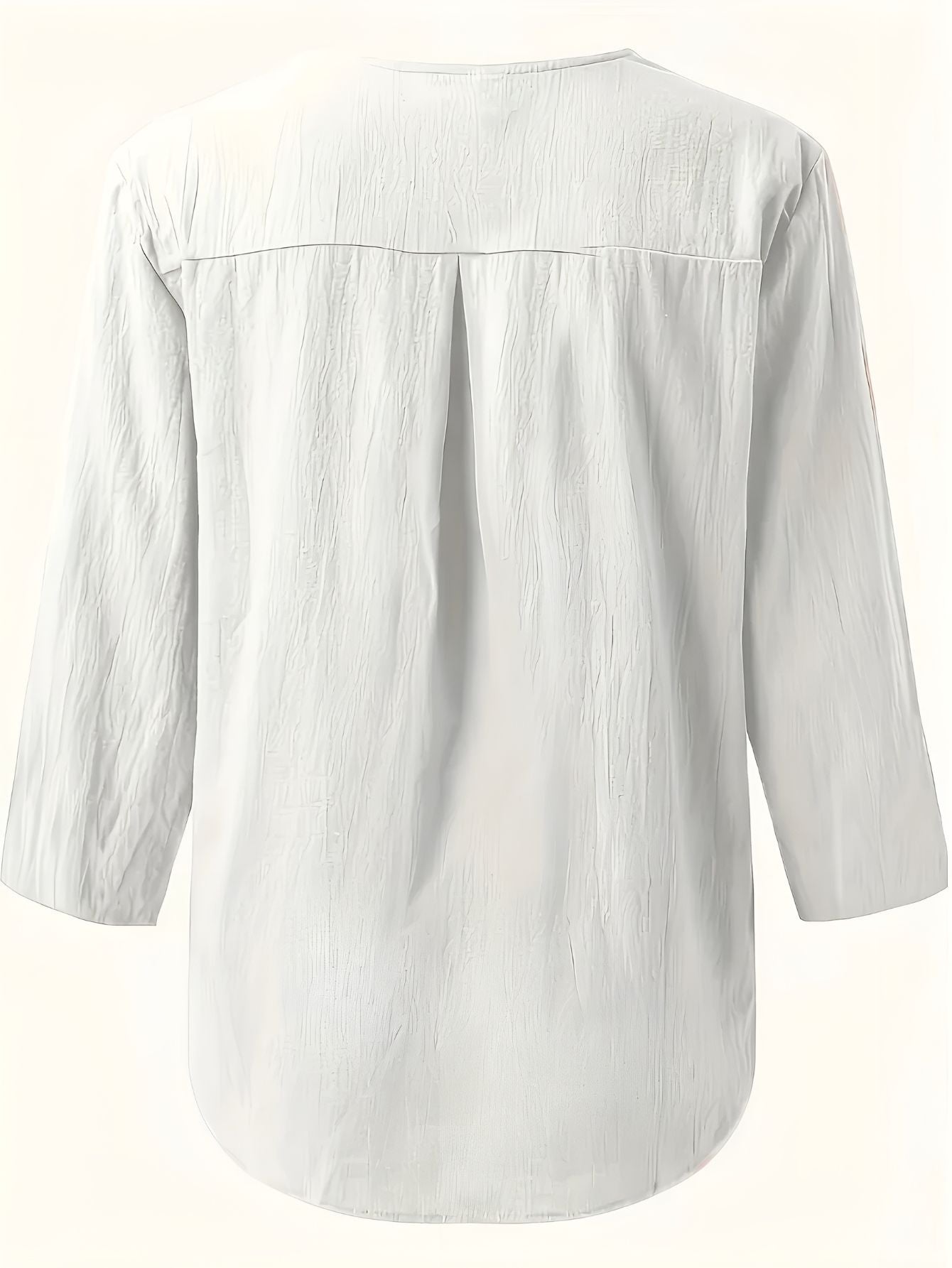 Minda™ | Blouse en Coton et Lin