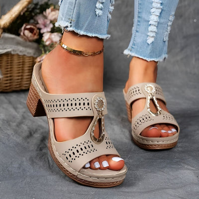 Mathilde™ | Sandales Orthopédiques Chic et Confortables