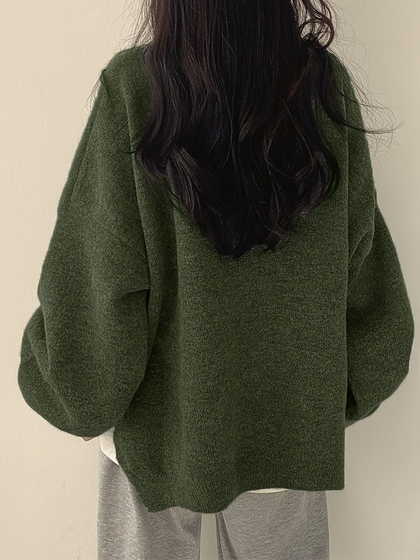 Noémie™ | Pull décontracté à Col Rond