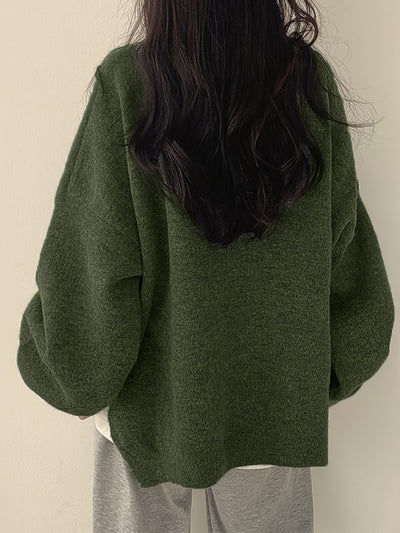 Noémie™ | Pull décontracté à Col Rond