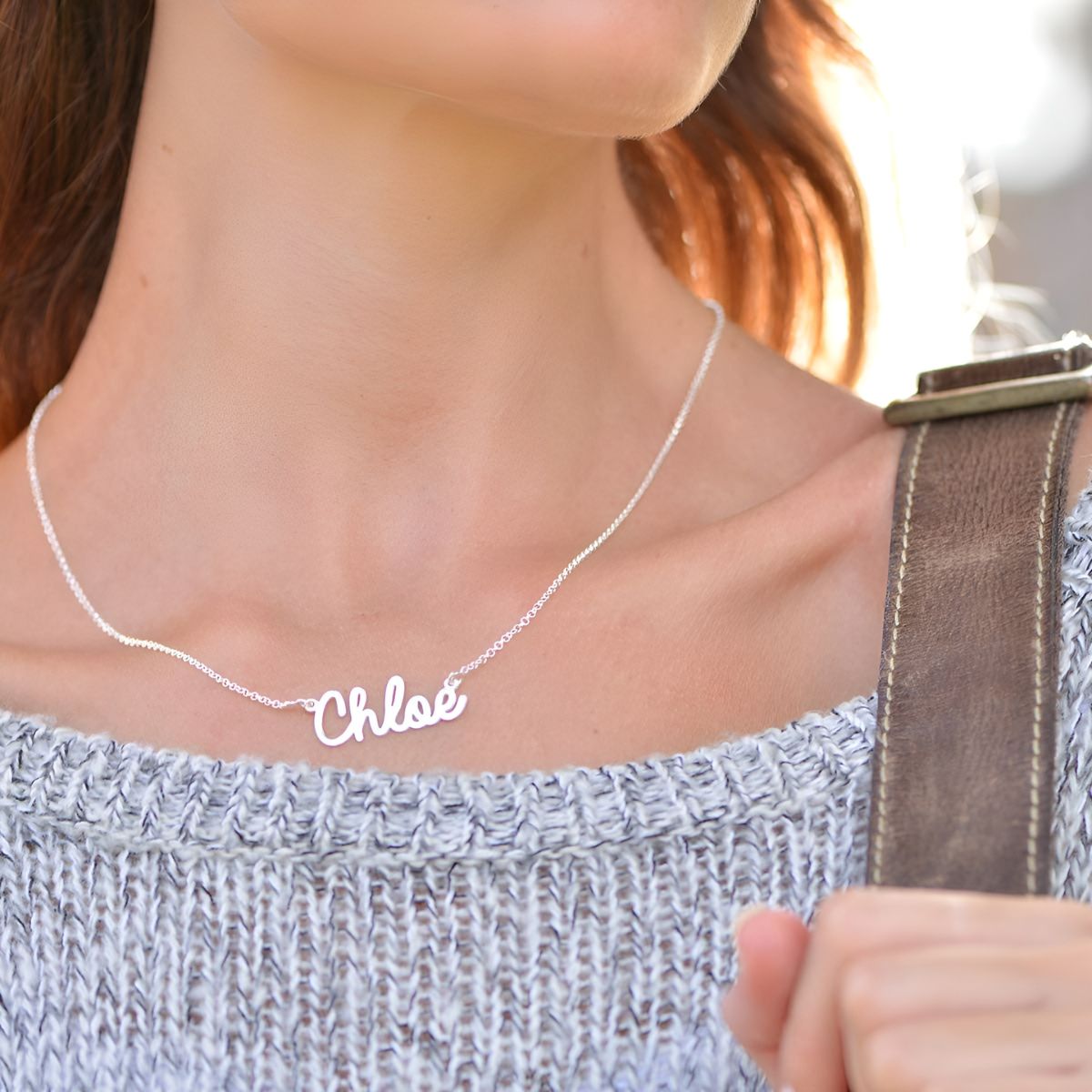 Coeurlia™ | Collier personnalisé fait main avec prénom